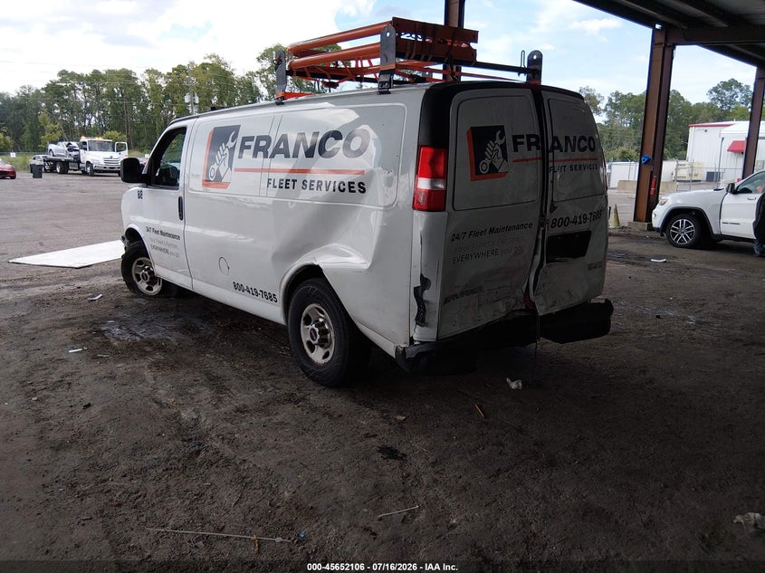 Vin: 1gtw7fca0d1136836, lot: 46150660, gmc savana work van 20133
