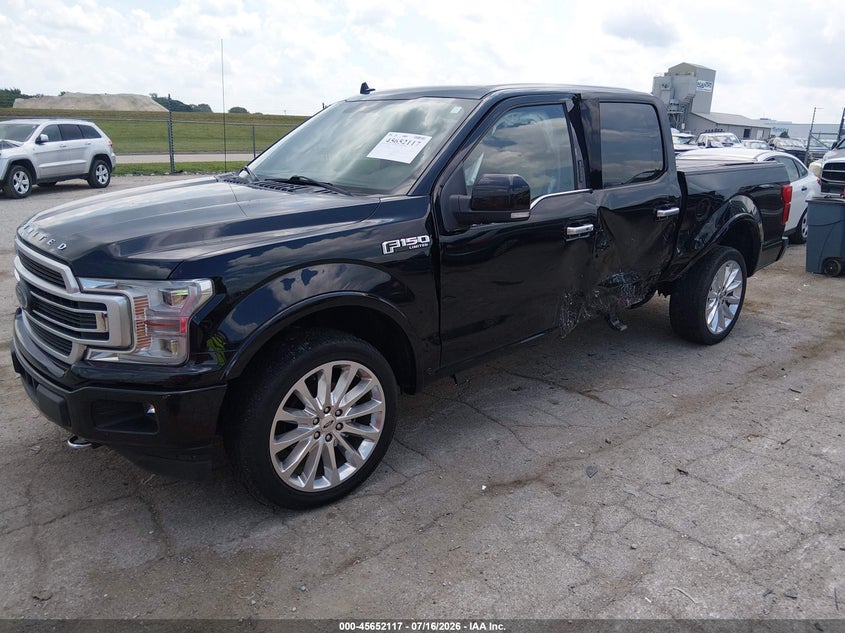 2019 Ford F-150, Левый бок, IAAI, VIN 1FTEW1EG6KFA29289 — фото 2