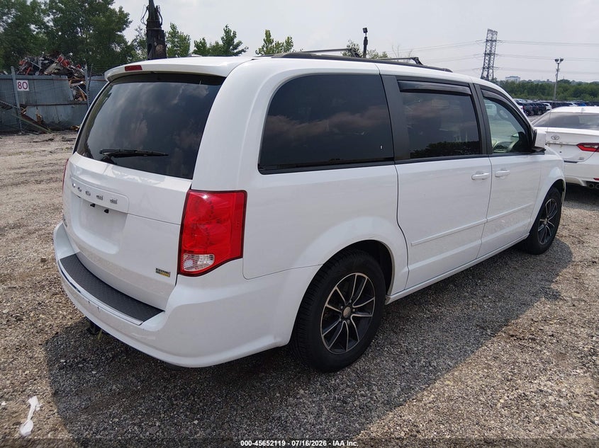 Vin: 2c4rdgeg3hr555293, lot: 46150674, dodge grand caravan gt 20174
