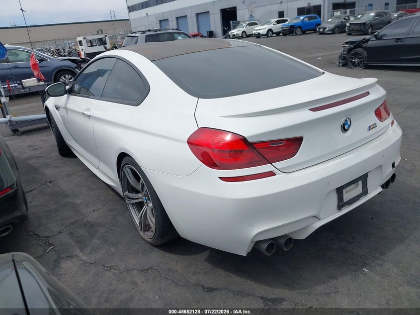 Vin: wbslx9c50dc968763, lot: 46150683, bmw m6 20133