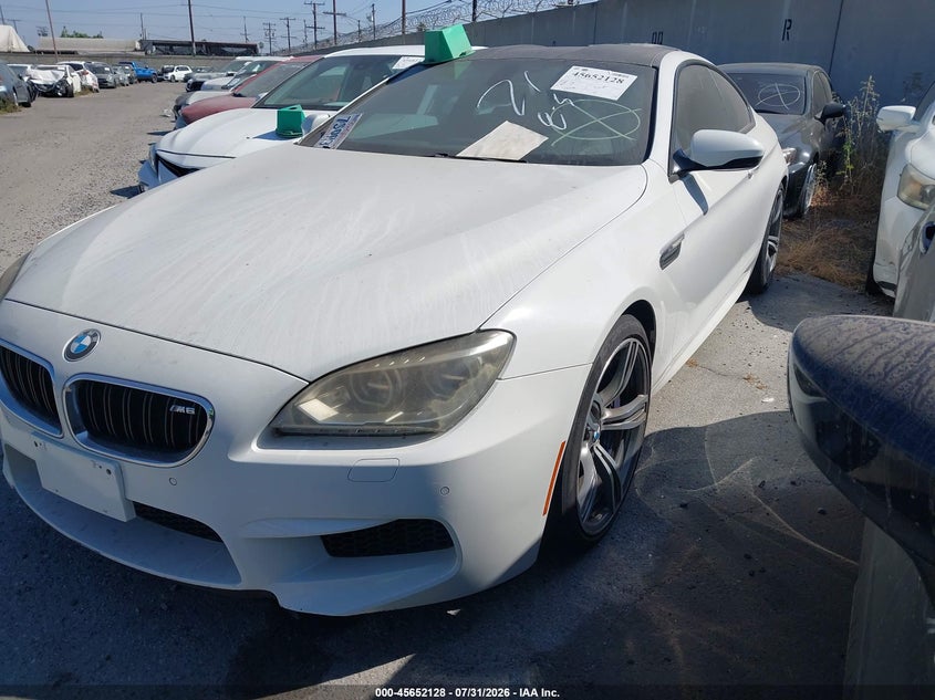 Vin: wbslx9c50dc968763, lot: 46150683, bmw m6 20132