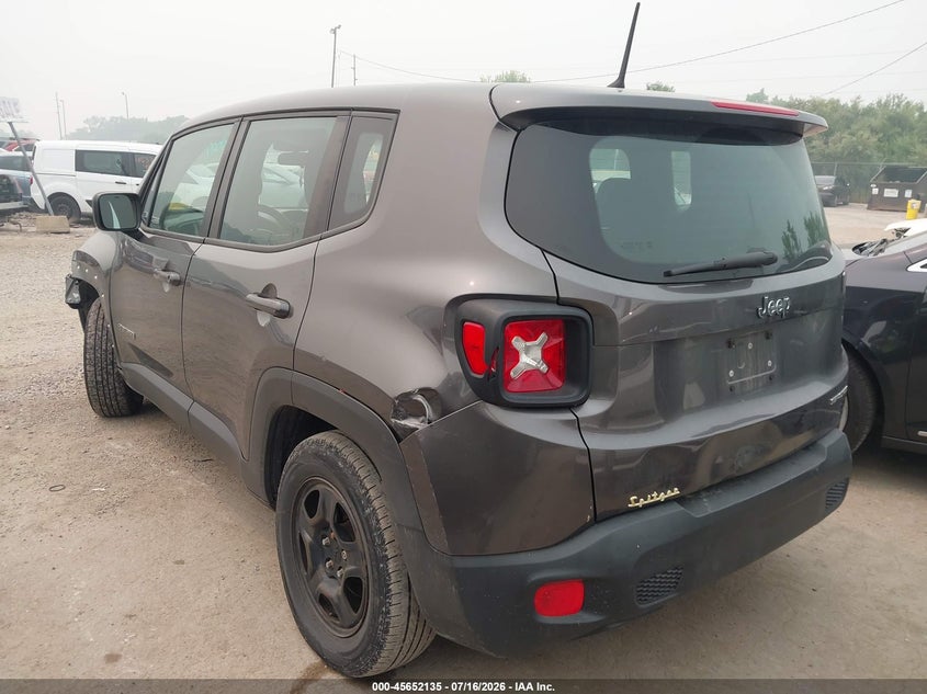 2017 JEEP RENEGADE auction photo 3