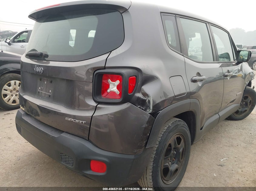 2017 JEEP RENEGADE auction photo 4
