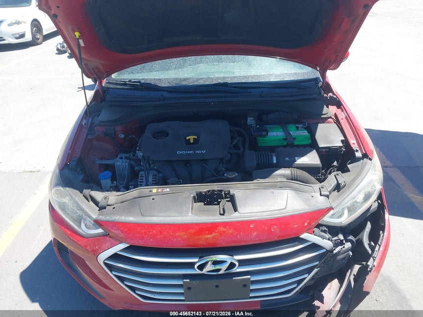 2017 Hyundai Elantra Se VIN: KMHD84LF8HU063042 Lot: 45652143