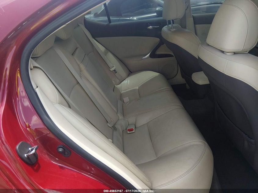 2012 Lexus Is 250 VIN: JTHBF5C28C5161249 Lot: 45652167