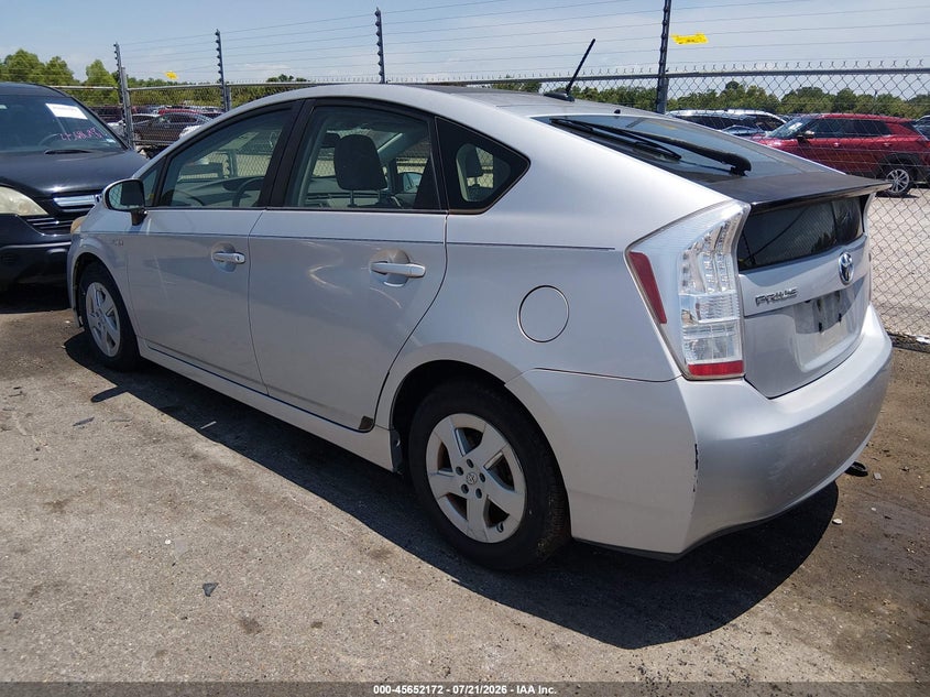 2010 TOYOTA PRIUS auction photo 3