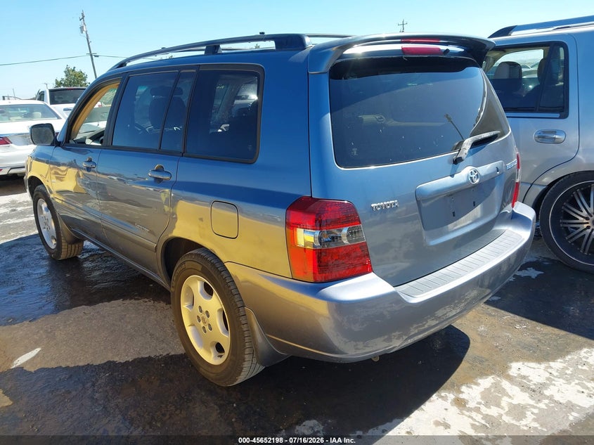 2006 TOYOTA HIGHLANDER auction photo 3