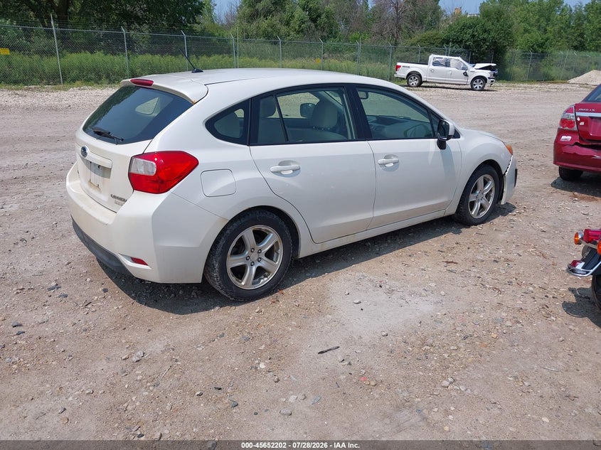 Vin: jf1gpac67dh821013, lot: 46150757, subaru impreza 2.0i premium 20134