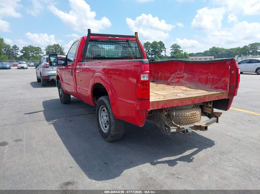 Vin: 1ftbf2a66eeb74431, lot: 46150794, ford f-250 xl 20143