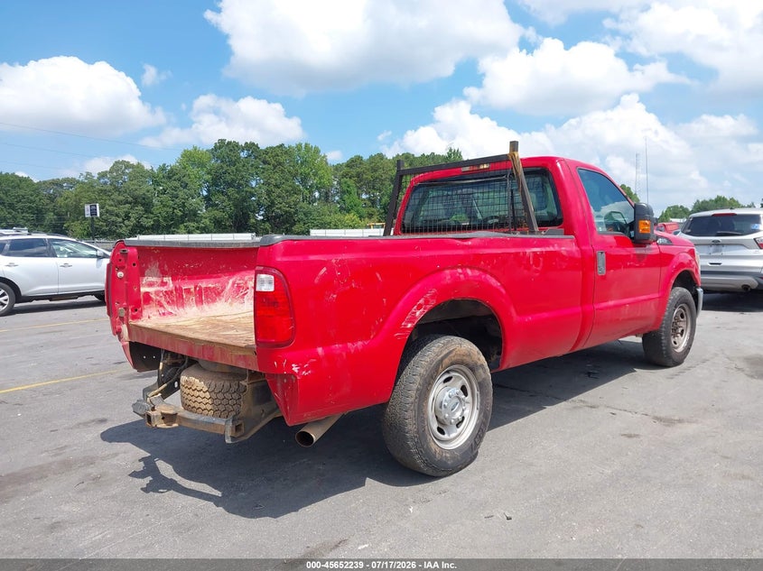Vin: 1ftbf2a66eeb74431, lot: 46150794, ford f-250 xl 20144
