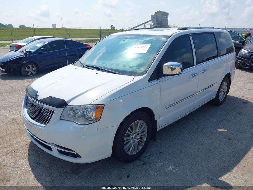 Vin: 2c4rc1gg4er467233, lot: 46150825, chrysler town & country limited 20142