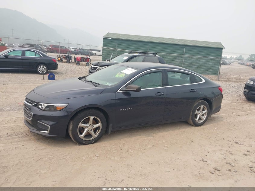 2017 Chevrolet Malibu Ls VIN: 1G1ZB5ST3HF244331 Lot: 45652306