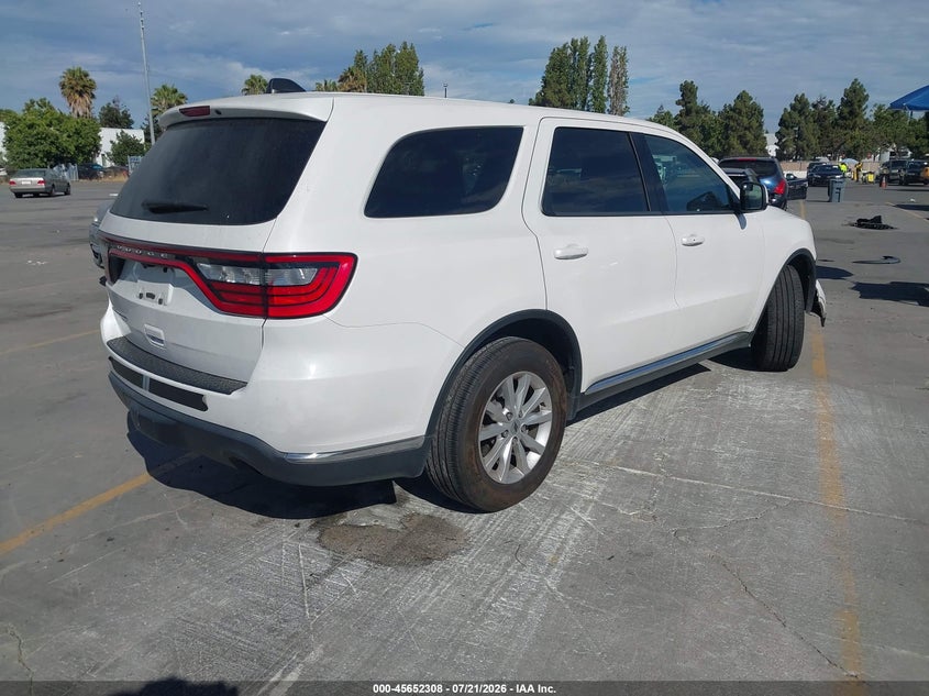 Vin: 1c4rdhag0lc405865, lot: 46150863, dodge durango sxt rwd 20204