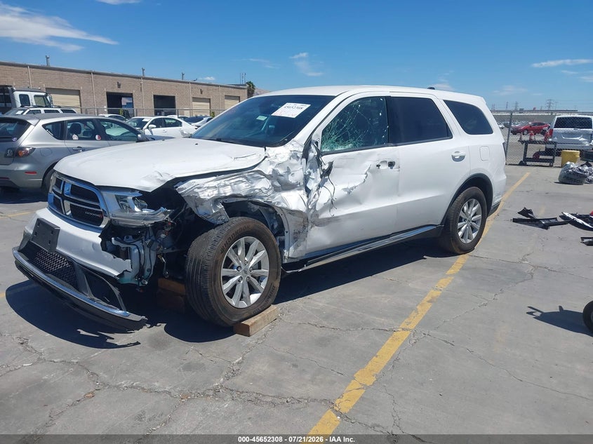 Vin: 1c4rdhag0lc405865, lot: 46150863, dodge durango sxt rwd 20202