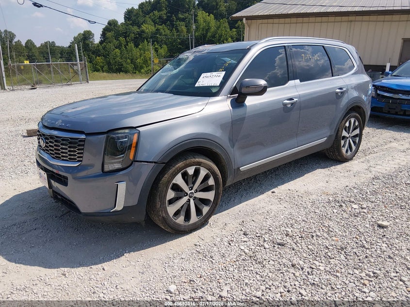2020 Kia Telluride S VIN: 5XYP6DHC9LG057136 Lot: 45652316
