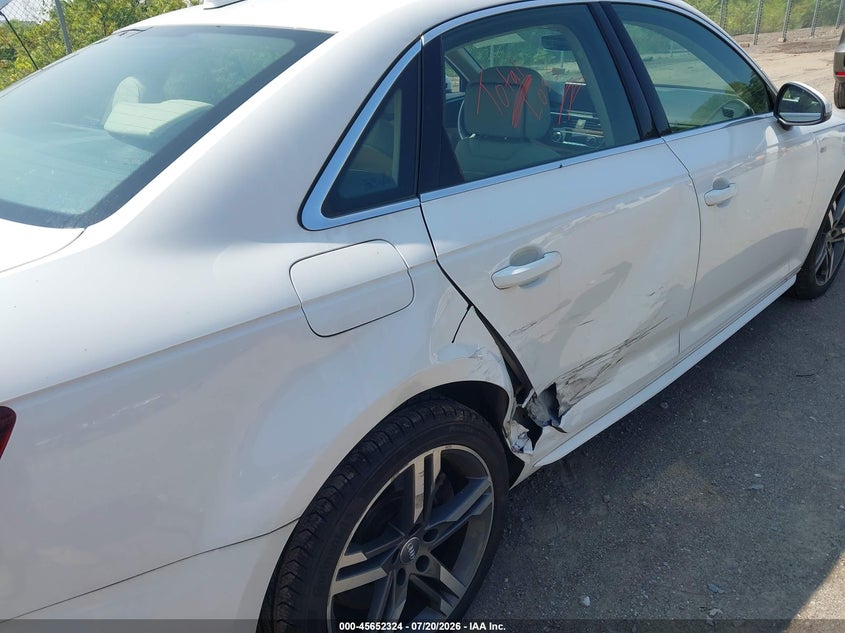 2018 Audi A4 2.0T Premium/2.0T Tech Premium VIN: WAUENAF45JA060386 Lot: 45652324