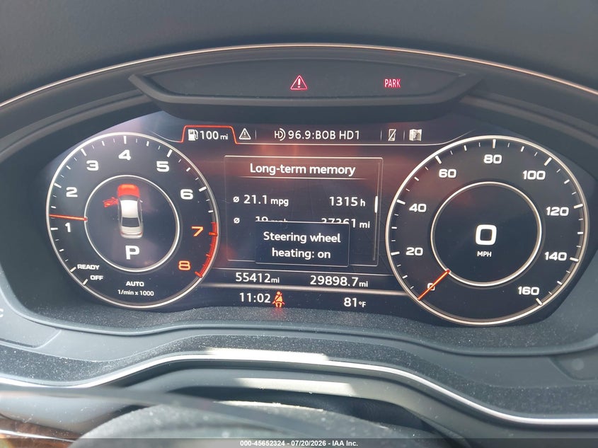 2018 Audi A4 2.0T Premium/2.0T Tech Premium VIN: WAUENAF45JA060386 Lot: 45652324
