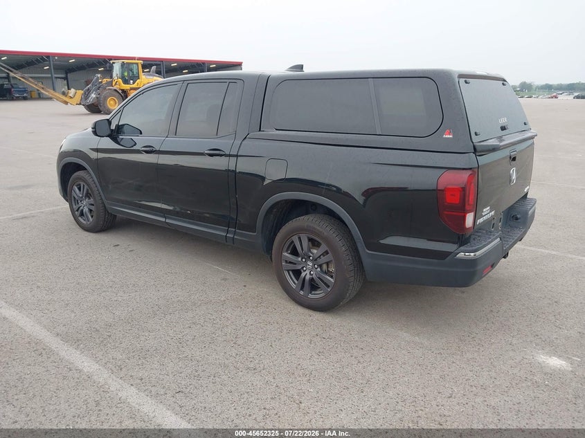 Vin: 5fpyk3f1xhb023952, lot: 46150880, honda ridgeline sport 20173