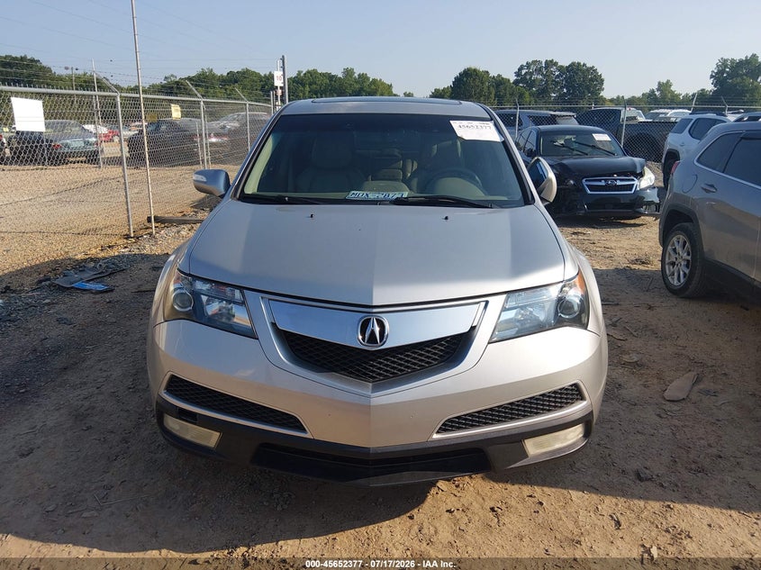 2012 Acura Mdx Technology Package VIN: 2HNYD2H49CH508567 Lot: 45652377