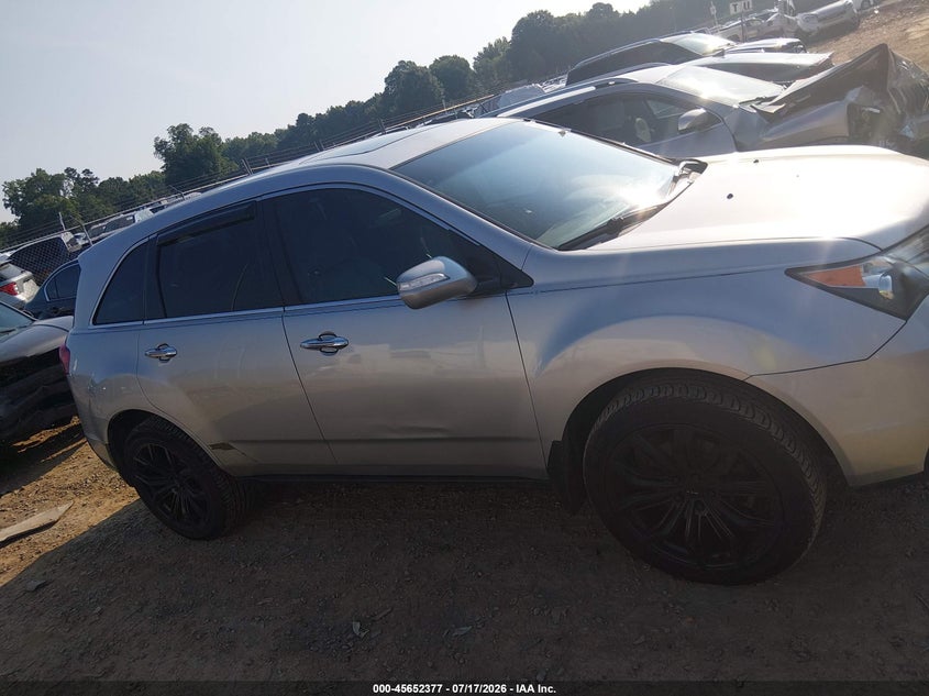 2012 Acura Mdx Technology Package VIN: 2HNYD2H49CH508567 Lot: 45652377