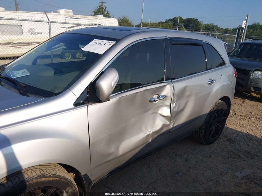 2012 Acura Mdx Technology Package VIN: 2HNYD2H49CH508567 Lot: 45652377