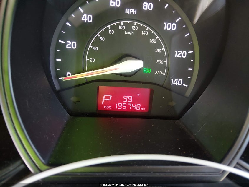 2013 Kia Rio Lx VIN: KNADM4A30D6283408 Lot: 45652381