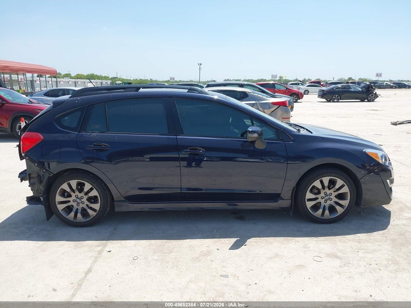 2015 Subaru Impreza 2.0I Sport Limited VIN: JF1GPAW66FH290353 Lot: 45652384
