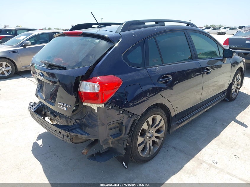 2015 Subaru Impreza 2.0I Sport Limited VIN: JF1GPAW66FH290353 Lot: 45652384