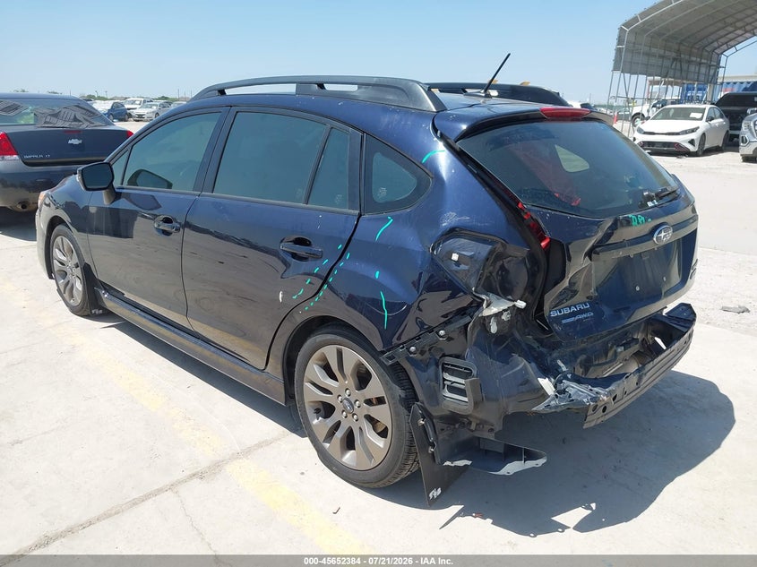 2015 Subaru Impreza 2.0I Sport Limited VIN: JF1GPAW66FH290353 Lot: 45652384