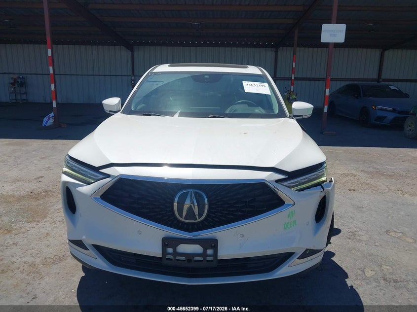 2022 Acura Mdx Technology Package VIN: 5J8YE1H49NL004315 Lot: 45652399