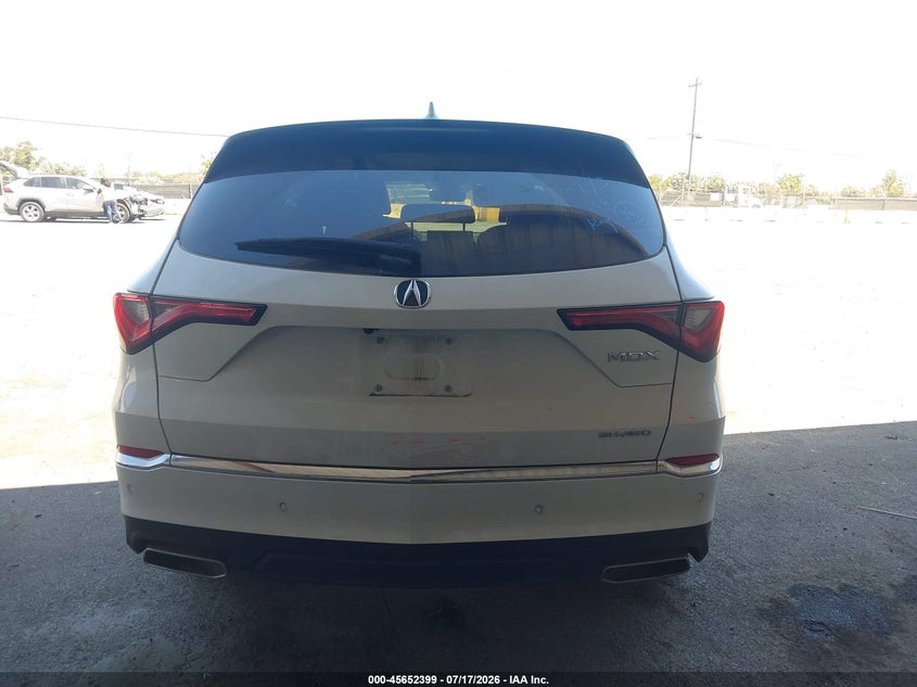 2022 Acura Mdx Technology Package VIN: 5J8YE1H49NL004315 Lot: 45652399