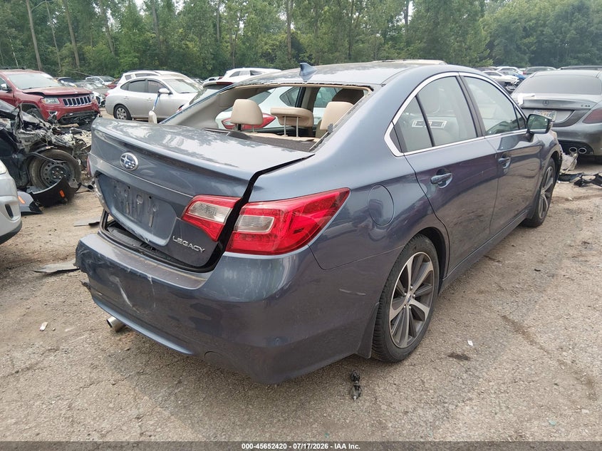 Vin: 4s3bnbn66g3002329, lot: 46150975, subaru legacy 2.5i limited 20164
