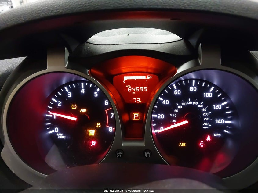 2016 Nissan Juke Nismo/S/Sl/Sv VIN: JN8AF5MV7GT651595 Lot: 45652422