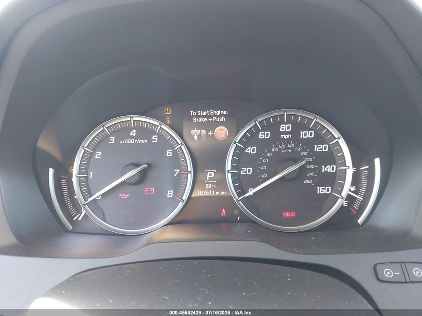 2016 Acura Mdx Acurawatch Plus Package VIN: 5FRYD3H21GB014594 Lot: 45652429