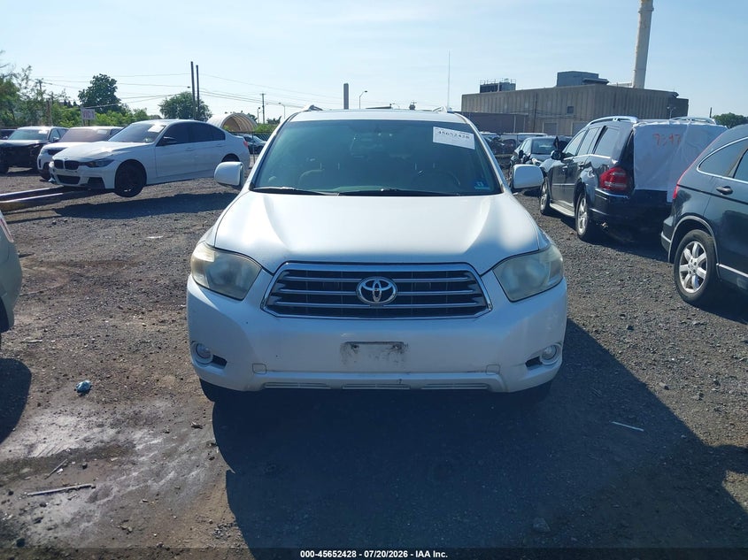 2008 Toyota Highlander Limited VIN: JTEES42A282104692 Lot: 45652428