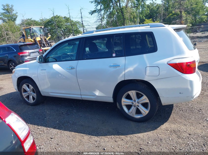 2008 Toyota Highlander Limited VIN: JTEES42A282104692 Lot: 45652428
