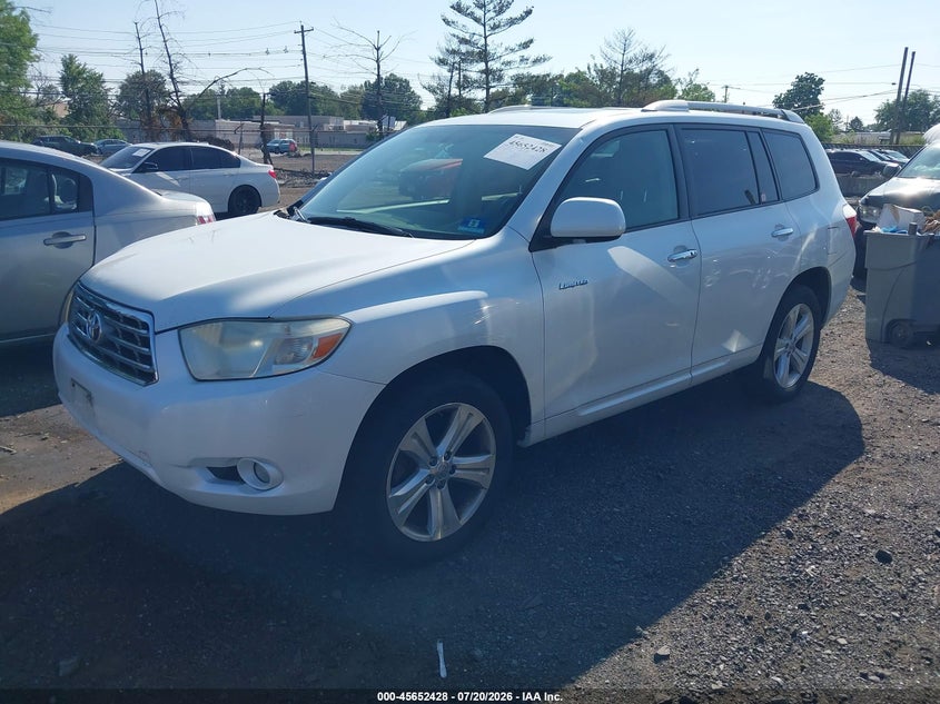 2008 Toyota Highlander Limited VIN: JTEES42A282104692 Lot: 45652428