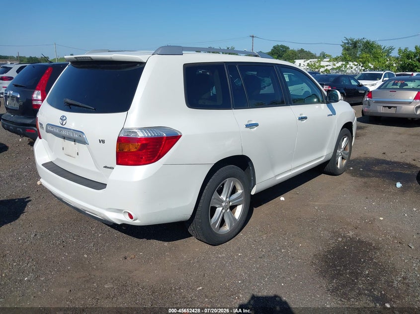 2008 Toyota Highlander Limited VIN: JTEES42A282104692 Lot: 45652428