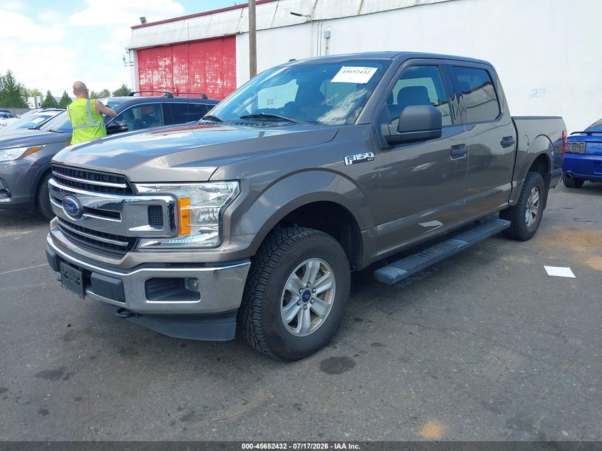 2018 Ford F-150, Удар ззаду, IAAI, VIN 1FTEW1EP6JKC86183 — фото 2