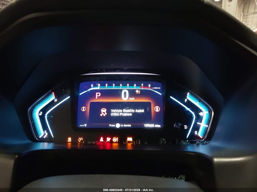 2023 HONDA ODYSSEY auction photo 7