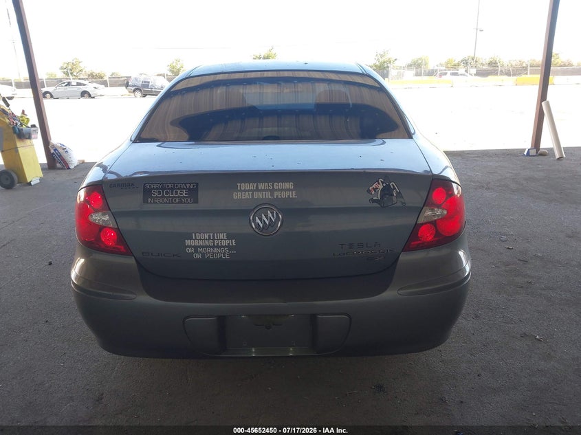 2007 Buick Lacrosse Cxl VIN: 2G4WD582871118289 Lot: 45652450