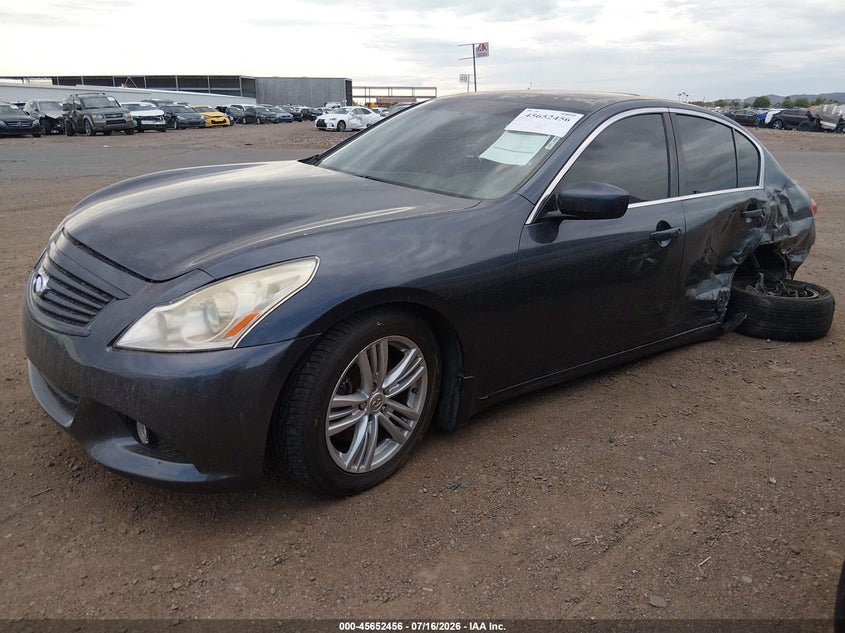 Vin: jn1cv6ap2bm509681, lot: 46151011, infiniti g37 journey 20112