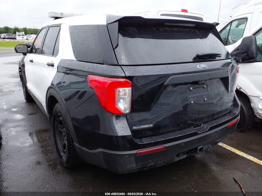 Vin: 1fm5k8ac3lgb22513, lot: 46151015, ford police interceptor utility 20203