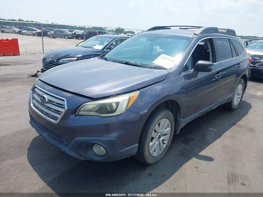 Vin: 4s4bsbfc3f3259813, lot: 46151025, subaru outback 2.5i premium 20152