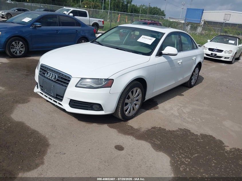2009 Audi A4 2.0T Premium VIN: WAUSF78K49N044280 Lot: 45652481