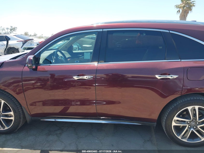 2017 Acura Mdx Advance Package VIN: 5FRYD4H84HB042031 Lot: 45652483