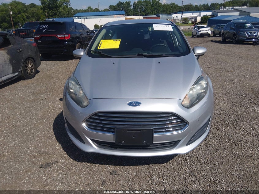 2019 Ford Fiesta Se VIN: 3FADP4EJ2KM125867 Lot: 45652485