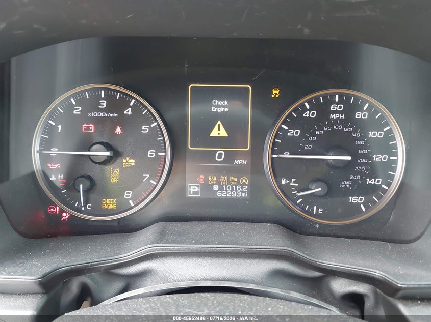 2024 SUBARU OUTBACK auction photo 7