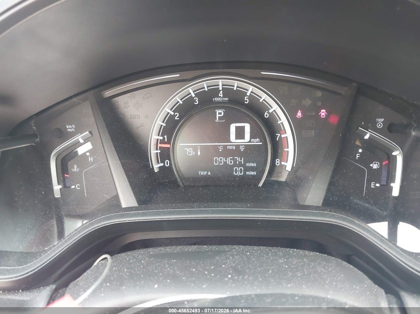 2019 HONDA CR-V auction photo 7