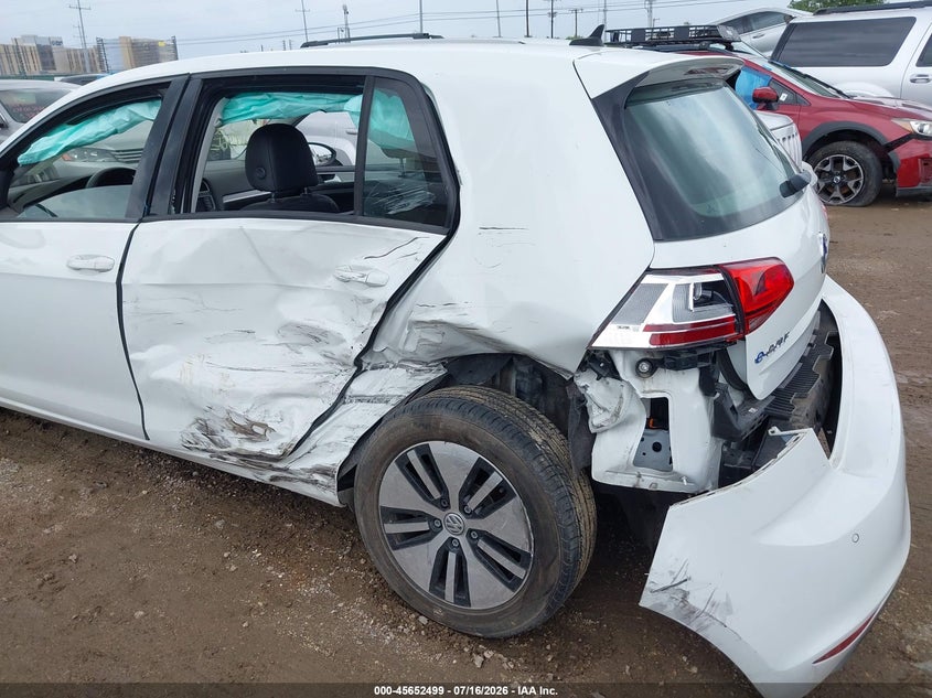 2016 Volkswagen E-Golf Sel Premium VIN: WVWPP7AU6GW916452 Lot: 45652499